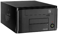 Inter Tech MI 008 ITX PC behuizing Zwart