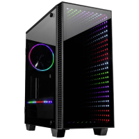 Inter Tech X 608 Infinity Micro Tower PC behuizing Meerdere kleuren