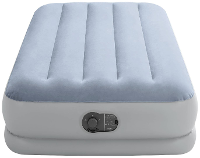 Intex 64157 TWIN DURA BEAM COMFORT AIRBED Luchtbed (l x b x h) 191 x 99 x 36 cm Blauw grijs