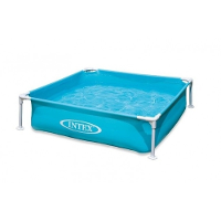 Intex Frame Pool Mini Blau 122x122x30