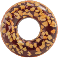 Chocoladedonut met nootjes band