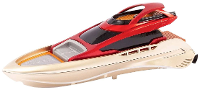 Invento Mini motor jacht RC boot voor beginners 145 mm
