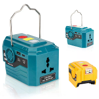 Inverter Voedingsadapter LED Licht Voor Makita Voor Dewalt Voor Bosch 18V Li ion Batterij