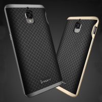 Ipaky Frame Bumper Silicone+hard Pc Back Protective Case For Oneplus 3t