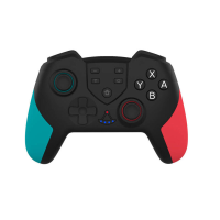 Draadloze bluetooth compatibele gamecontroller voor Nintendo Switch Pro Zesassige gyroscoop Dual Vibration Motor Macro P