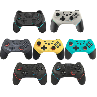 Draadloze bluetooth gamepad met zesassige dubbele motor trilgyro as gamecontroller voor de Switch