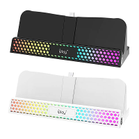 IPLAY HBP 614 voor PS5 Portal Game Console RGB Licht Oplader Steun met Afneembare Stand Plug and Play