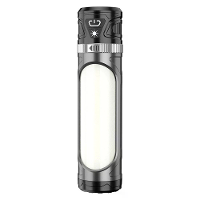 1000LM LED+COB Ultra helder Campinglicht USB Oplaadbaar Waterdicht Draagbaar Tent Ambient Licht met Nood Buiten Magnetis