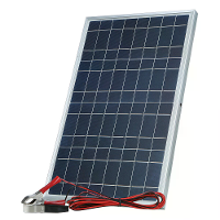 IPRee 10W 12V Zonnepaneel Charger USB poort Fotovoltaïsche Power Bank Kit Draagbare Zonnebatterijlader voor Thuis/Buiten