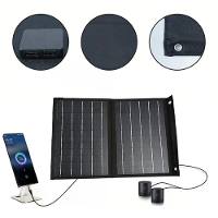 IPRee 10W 5V Draagbaar Zonnepaneel Vouwbare Tas Waterproof Dubbele USB poort Oplader Mobiele Powerbank voor Telefoonbatt