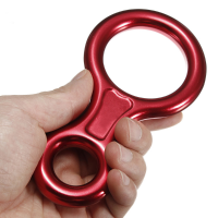 Ipree™ 30kn Climbing Rappel Dscender Eight Ring Aluminum Outdoor Mountaineering