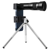 IPRee 38X HD Zoomlens Telefoon Monoculaire Telescope met Tripod Smartphone Adapter voor iPhone