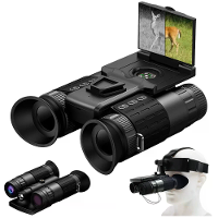 IPRee 4K HD Z9155 Infrarood Nachtzicht Verrekijker Inclusief 64GB Opname Digitale Fotografie Kamperen & Wandelen Telesco