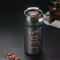 IPRee 600ml/21OZ Draagbare Thermische Koffiemok met Rietje Dubbelwandig Geïsoleerd Sublimatie Tumble Lekvrij Water Therm