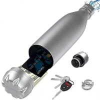 IPRee 750ml Waterfles met Compartment Draagbare Waterfles Pillen Organizer Kan Veilige Verstopplek voor Geld Bonus Sleut