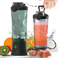 IPRee A8 600 ml Draagbare Blender Elektrische Juicer USB oplaadbaar 304 roestvrij staal Smoothie Maker 2 in 1 Sappen Cup