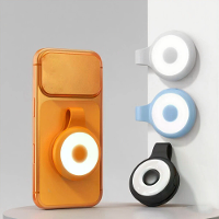 BIKIGHT L03 Magnetische LED Vullicht met 5 Lichtmodi Type C Oplaadbare Telefoon Camera Ring Licht Draagbare Clip On Self