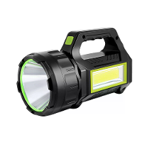 Bikight Zonnezaklamp voor Noodgevallen Zoek LED Zonne Campinglamp Multifunctionele Zaklamp Krachtbank