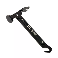 IPRee CLS Buitentools Dubbele Hoofd Mini Tenthamer Multifunctionele RVS Aluminium Legering Handgreep Kampeerskyline Hame