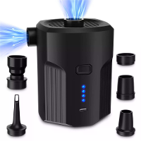Draadloze Draagbare Buiten Elektrische Opblaaspomp Voor Zwembad Zwemring En Luchtkussenbed Dubbel Doel Pomp