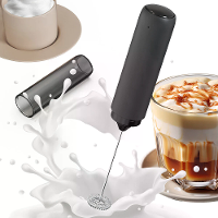 IPRee Elektrische Melkschuimer Handheld 304 Roestvrijstaal Voedselgrade Melkschuimer 500mAh USB Oplaadbaar voor Koffie H