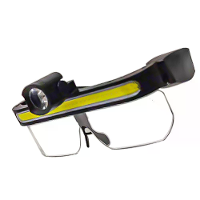 LED Veiligheidsbril Licht USB opladen Multifunctionele Volledig View Grote Floodlight Voor Buiten Fietsen Vissen Kampere