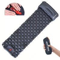 IPRee® Lichtgewicht Opblaasbaar Slaapmatras met Kussen voor Comfortabel Wandelen Kamperen Compact Luchtmatras Slaapmat