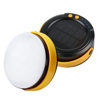 IPRee LY20 5W LED Zonne energie Kampeerlamp 1500mAh USB Oplaadbaar Draagbare Tentlamp met 4 Verlichtingsstanden IPX4 Wat