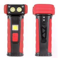 Mini Handige Draaibare Zaklamp 6 Modi Verstelbare Draagbare Nood COB Floodlight Magnetische Werklamp Voor Kamperen Visse