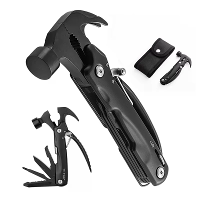 IPRee multifunctionele klauwhamer schapenhoornhamer, handige kampeertool combinatie, roestvrijstalen tang voor buiten  e