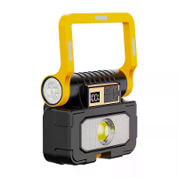 IPRee Multifunctionele Opvouwbare LED Zonnezaklamp Dubbele Lichtbron Buiten Kampeerlamp Ingebouwde 18 Hardware Gereedsch
