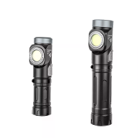 Multifunctionele Sterke Clip on Hoofdlamp Magnetische Draaibare L vormige Zaklamp Werklicht Magnetische Staart Buiten Dr