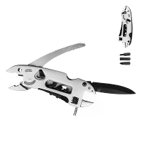 IPRee Multitool Tang Zakmes Schroevendraaier Set Kit Verstelbare Steeksleutel Klemmoersleutel Reparatie Buiten Kamperen