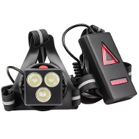 Nachtlooplichten voor hardlopers LED borstlampen met reflecterende vestuitrusting en oplaadbare batterij oplaadlichten