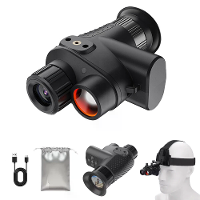 IPRee NV4500 4K Mini Nachtzichtapparaat,8X Digitale Zoombereik 400M Infrarood Nachtzicht Monocular,IP54 Waterdicht met H