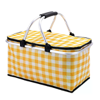 IPRee Opvouwbare Mand Picknickmand Buitentassen Isolatiebox Huishoudelijke Supermarkt Winkelen Opslagmand