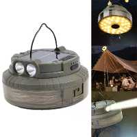 IPRee Outdoor Camping Licht String Warm+Kleurig Licht 20M USB+Zonne energie Oplaadbare Watervaste Lichtketen Draagbare S