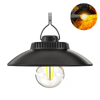 IPRee Draagbare Zonne Retro Campinglantaren Type C Opladbare Hanglamp Dimbaar Buiten Tuin Decoratie Lamp voor Kamperen W