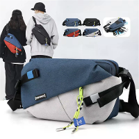 IPRee Unisex Borstas Casual Nylon Hoge Kwaliteit Paneel Heupzakken Buiten Reizen Crossbody Tas Mannen Heupriem Tassen