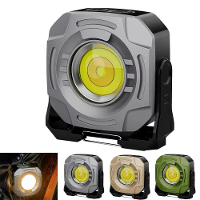 IPRee Usb Oplaadbare Camp Light 2400LM Noodwaarschuwingslamp Draagbare Usb Oplaadbare Sleutelhanger Werklicht voor Buite