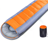 Xmund 1800g Camping Slaapzak Voor  15~15°C Temperatuur, Ultralicht Waterdicht 4 Seizoen Warmen Envelop Rugzak Slaapzakke
