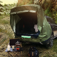 Xmund Camping Car Achtertent Buiten Auto Kofferbak Tent Canopy Auto Kofferbak Uitbreiding Tent Zonnescherm Campinguitrus