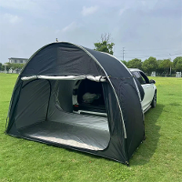 Xmund Camping Car Achtertent Buitenauto Kofferbak Tent met Luifel Auto Kofferbak Uitbreiding Tent Zonwerende Kampeerspul
