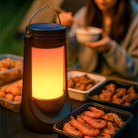 IPRee Zonne  campinglamp Opladen Decoratie Sfeerverlichting LED Bureau Lamp Buiten Camping Bar Licht Tafel Licht Lantaar