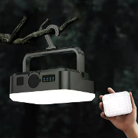 IPRee Zonne energie Camping LED Lamp Draagbaar Hanglamp Tent Licht 4000MAH Oplaadbare Spotlight Bank Werk Lantaarn Buite