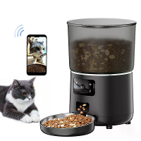 IPSKY PFF040 1080P HD Slimme Huisdier Voedercamera WiFi Ingeschakeld 2 Weegs Audio Nachtzicht Automatische Voedselverdel