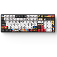 Iqunix F97 Graffiti Diary Wireless Mechanical Keyboard gaming toetsenbord