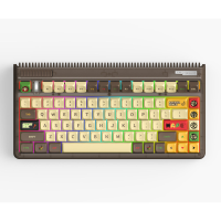 Iqunix OG80 Happy Ape Wireless Mechanical Keyboard gaming toetsenbord RGB leds, 80% (TKL), Hot swappable, PBT, 2.4GHz | Bluetooth 5.1 | USB C