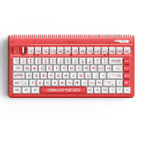 Iqunix OG80 Joy Vendor Wireless Mechanical Keyboard gaming toetsenbord RGB leds, 80% (TKL), Hot swappable, PBT, 2.4GHz | Bluetooth 5.1 | USB C