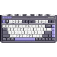 Iqunix OG80 Lavandin Wireless Mechanical Keyboard gaming toetsenbord 80% (TKL), Hot swappable, PBT, 2.4GHz | Bluetooth 5.1 | USB C